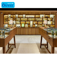 Customized Full Set Smoke Shop Glass Showcase Vape Display Tobacco Store Smoke Shops Supplies
